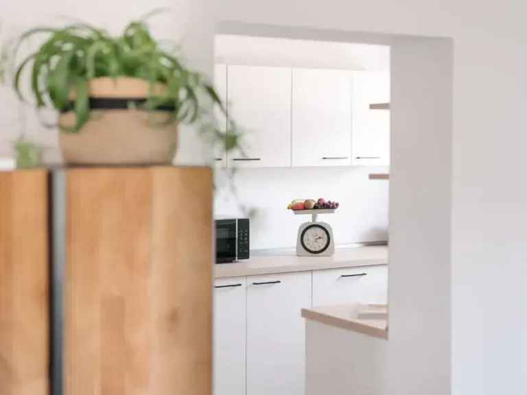 Short view into the kitchen of JADE