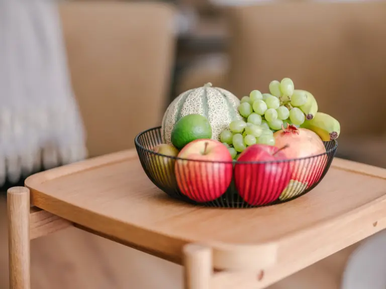 Sapphire Green Fruit Basket